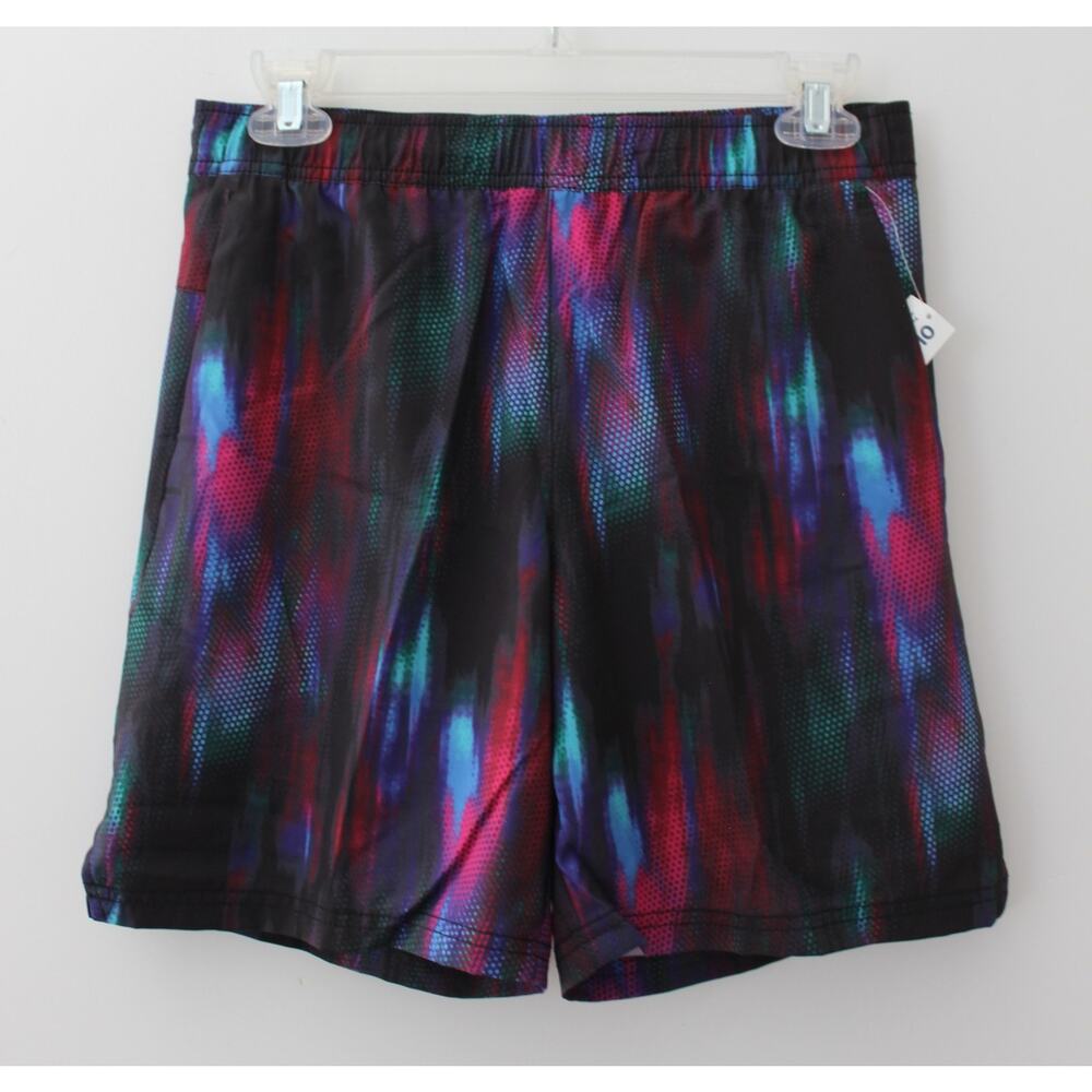 Old Navy Boys Above Knee StretchTech Performance Shorts XL Pink/Black NWT